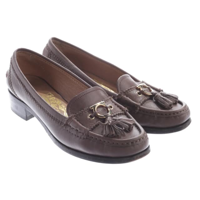 Ferragamo Loafers EUR 35 Braun in Braun from Buddy And Selly, photo 1 of 1