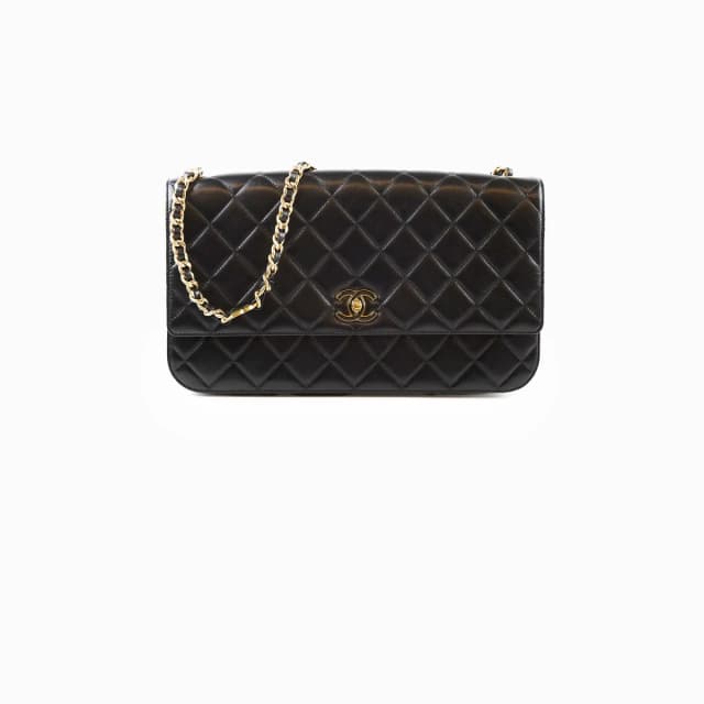 Chanel California Girl Flap Bag Black 2024 in Black Lambskin from The Purse Affair, photo 1 of 1