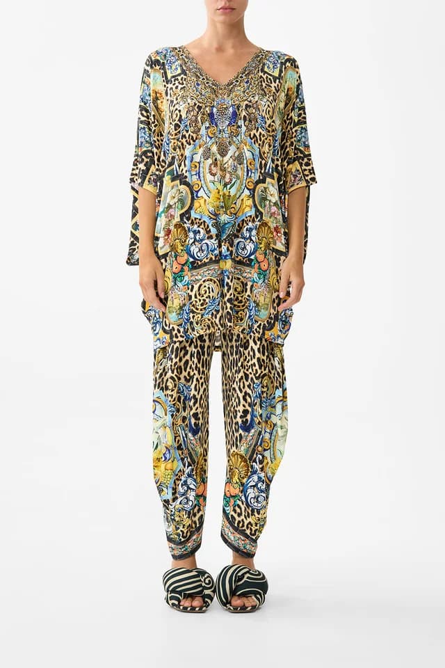 Camilla eBoutique SPLIT HEM JERSEY PANT SEVILLIAN STYLE, image 1 of 1 from CAMILLA