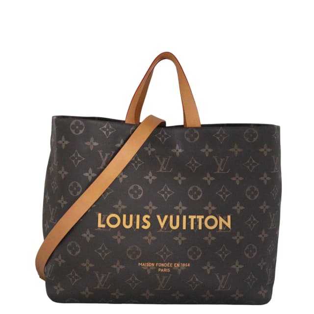 Louis Vuitton Shopper Tote MM Monogram Leather in Leather from Luxe.It.Fwd, photo 1 of 1