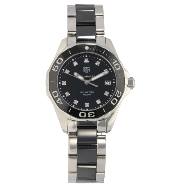 TAG Heuer Aquaracer WAY131C 35mm Bi-Colour Watch from H&T, photo 1 of 1