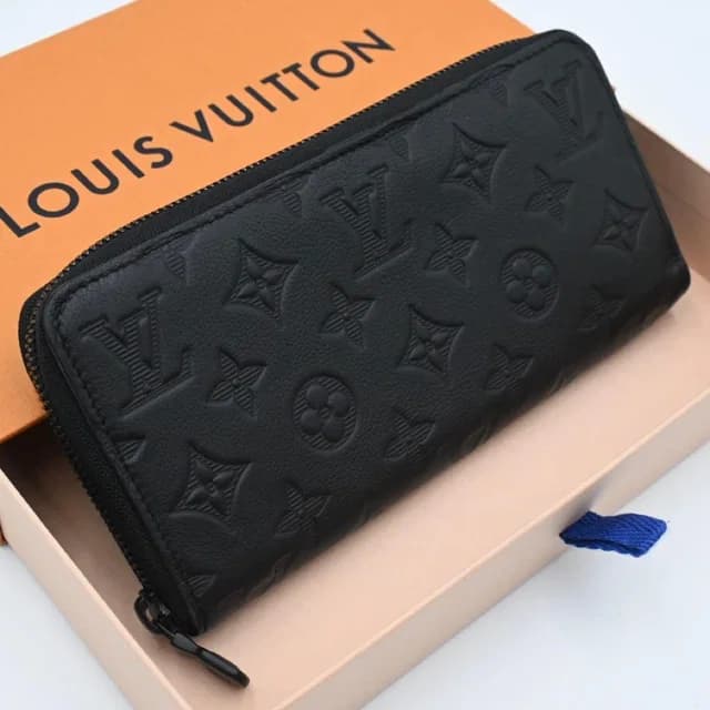 Louis Vuitton Monogram Shadow Horizontal Wallet Black in Black from The Reluxe, photo 1 of 1