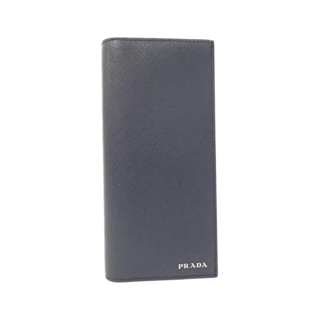 Prada 2MV836 wallet in BALTICO+ANTR / SILVER hardware SAFFIANO BICOLO from KOMEHYO, photo 1 of 1