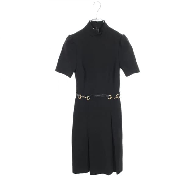 Gucci Dress Horsebit Short Sleeve Rayon Nylon in Nylon from The Reluxe, photo 1 of 1