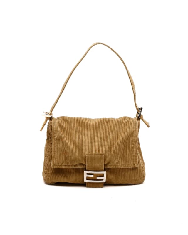 Fendi Mamma Corduroy Bag in Denim from A Retro Tale, photo 1 of 1