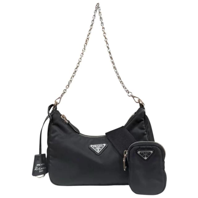 Prada Re Edition Shoulder Bag Nylon Black in Black Nylon from The Reluxe, photo 1 of 1