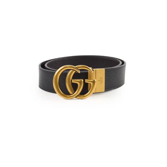 Gucci Marmont Belt Black Size 80 in Black Leather from The Purse Affair, photo 1 of 1