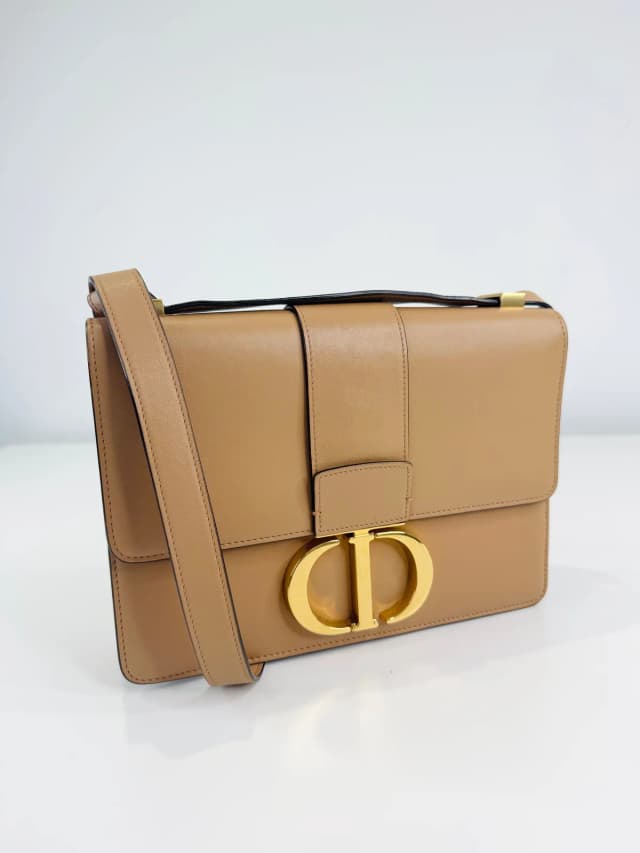 Dior 30 Montaigne Box Bag in Leather from Edit Second Hand, photo 1 of 1