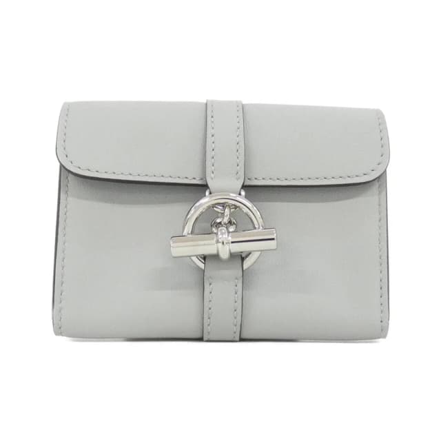Hermès Glenan Compact Wallet Gris Pantin in Grey Swift leather from The Reluxe, photo 1 of 1