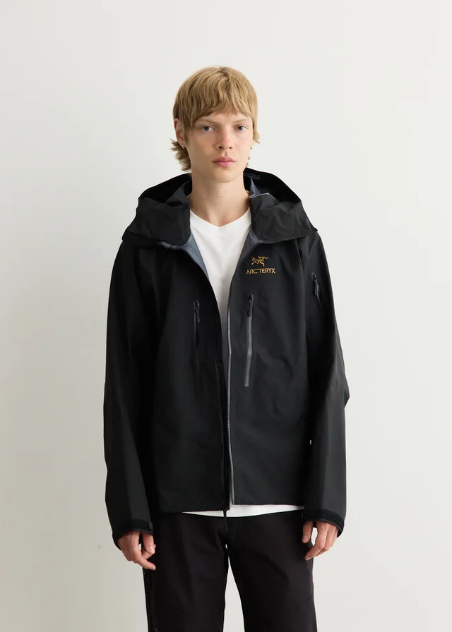 Arc'teryx Alpha SV Jacket in 24K Black, image 1 of 1 from Incu