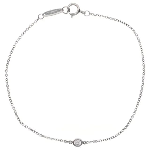 Tiffany & Co. by the Yard Bracelet Chain Diamond Platinum from The Reluxe, photo 1 of 1