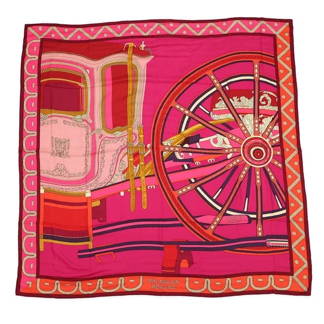 Hermès Shawl Carre 140 Geant Berlin Balade En Berli Cashmere Silk Scarf in Silk from The Reluxe, photo 1 of 1