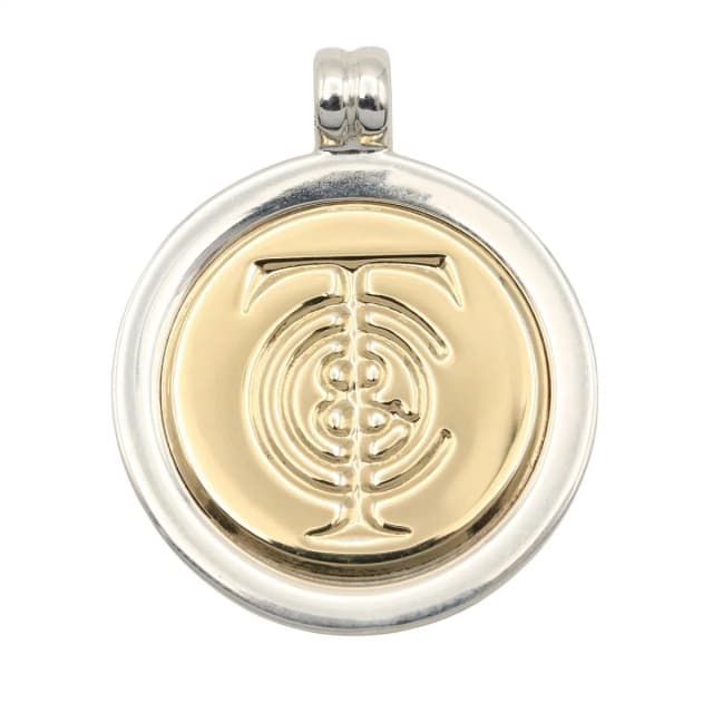 Tiffany & Co. Pendant T&c Coin Top Silver in Silver from The Reluxe, photo 1 of 1