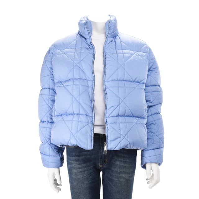 Dior x ERL Blue Nylon Cannage Mens Jacket FR 48 in Blue Nylon from Blue Spinach, photo 1 of 1