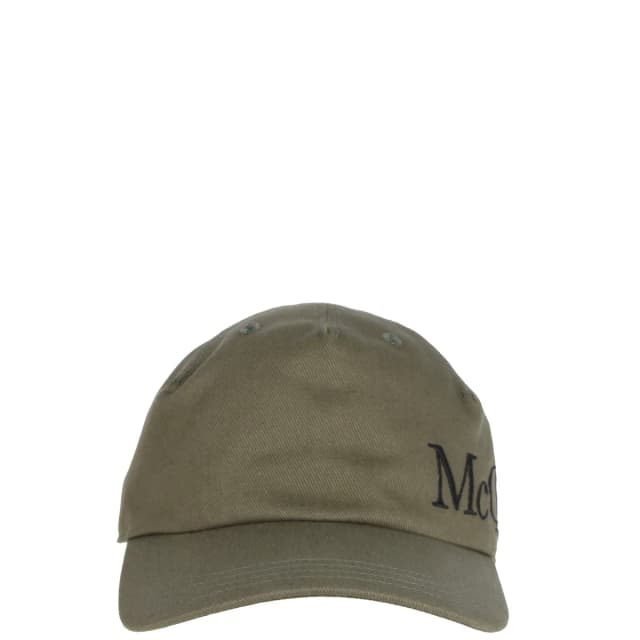Alexander McQueen American Baseball Cap, Evergreen/Black, image 1 of 1 from Cultstatus