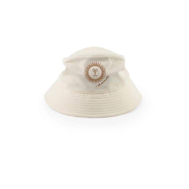 Hermès Gene Sunshine Cream Bucket Hat Size 58 in White from The Purse Affair, photo 1 of 1