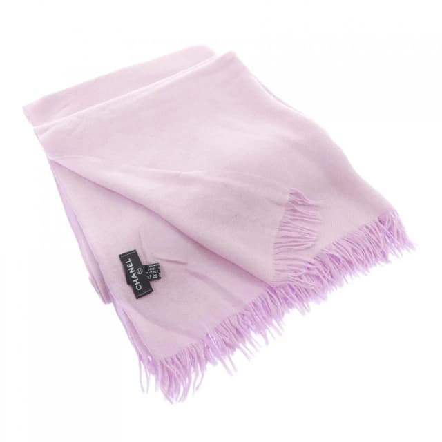 Chanel Stole Scarf Pink in Pink Silk from The Reluxe, photo 1 of 1