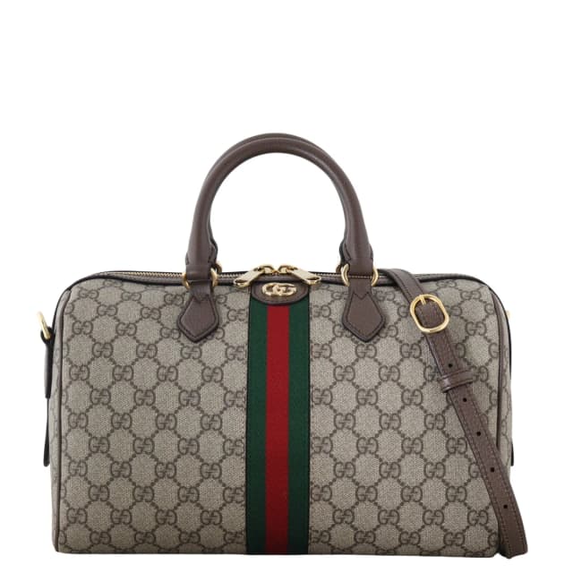 Gucci Ophidia GG Supreme Boston Large in Coated canvas from Luxe.It.Fwd, photo 1 of 1