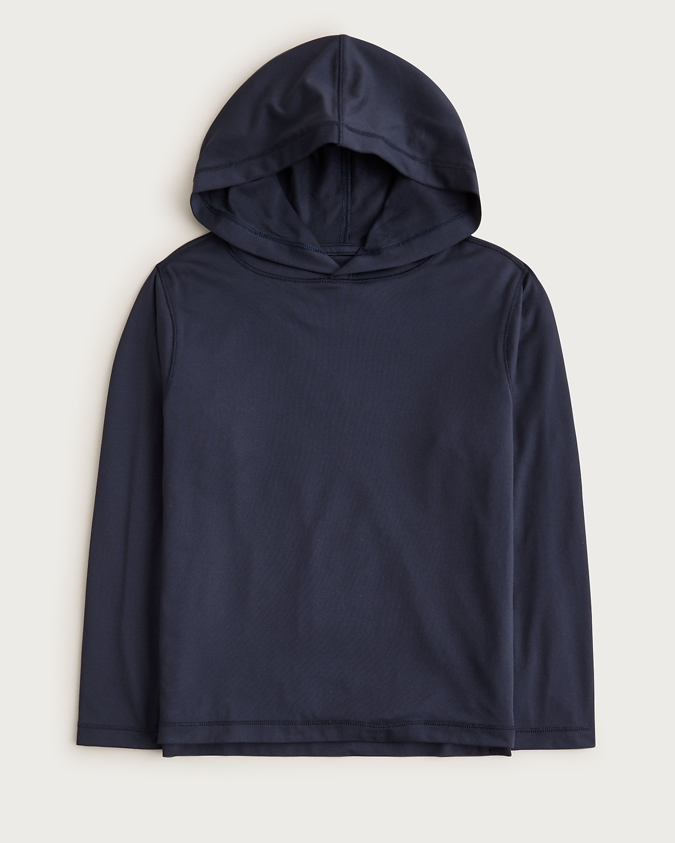 J.Crew Kids' active pullover hoodie in NAVY, image 1 of 1 from J.Crew (US)