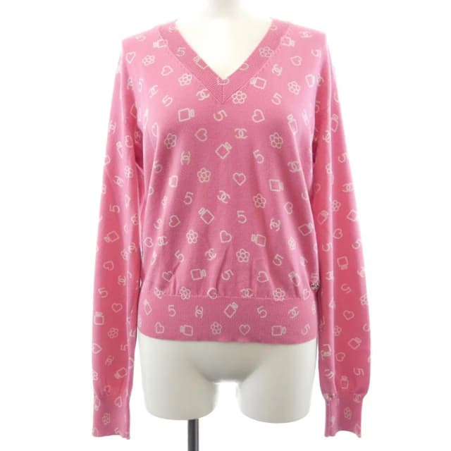 Chanel Knit Sweater Pink in Pink from The Reluxe, photo 1 of 1