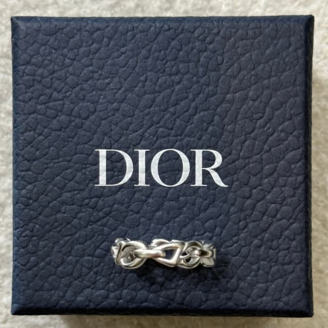 Dior Mens ring Sz M in Silver from Revivre Luxury Consignment, photo 1 of 1