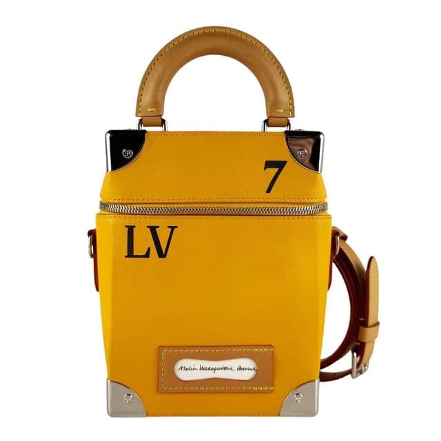 Louis Vuitton Shoulder Bag Vertical Box Trunk in Leather from The Reluxe, photo 1 of 1
