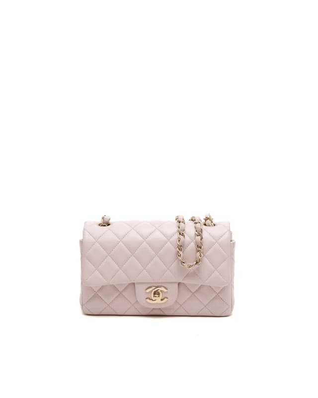 Chanel Classic Mini Rectangular Single Flap Bag in Lambskin from A Retro Tale, photo 1 of 1