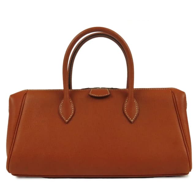 Hermès Paris Bombay 27 Brick Silver Ardennes Handbag in Silver from The Reluxe, photo 1 of 1