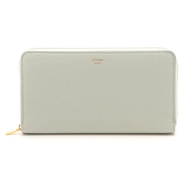 Celine Round Wallet Light Green Leather in Green Leather from The Reluxe, photo 1 of 1
