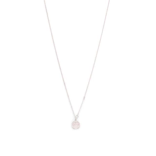 Hermès Medium Model Ex Libris Long Necklace in Silver from Blue Spinach, photo 1 of 1
