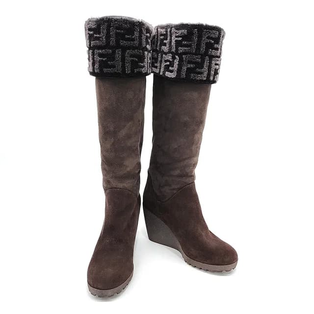 Fendi suede long boots from GUGUS, photo 1 of 1