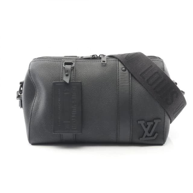 Louis Vuitton Shoulder Bag City Keepall Noir Leather in Black Leather from The Reluxe, photo 1 of 1