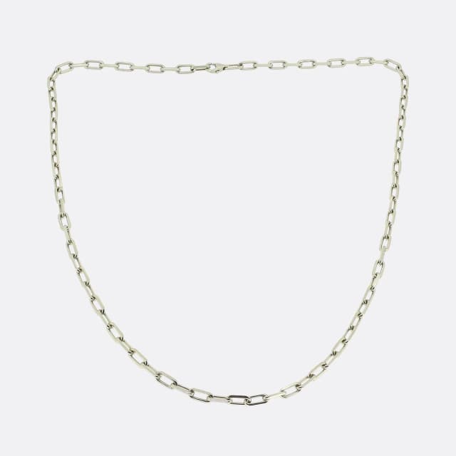 Santos de Cartier Chain Necklace Small Model from The Vintage Jeweller, photo 1 of 1