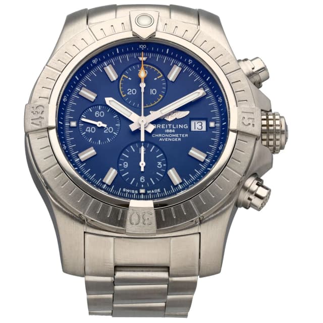Breitling Avenger A13317 45mm Stainless Steel Watch from H&T, photo 1 of 1