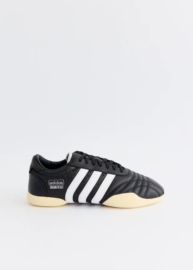 Adidas x Brain Dead Taekwondo 'Core Black' Sneakers in core black/ftwr white/warm van, image 1 of 1 from Incu
