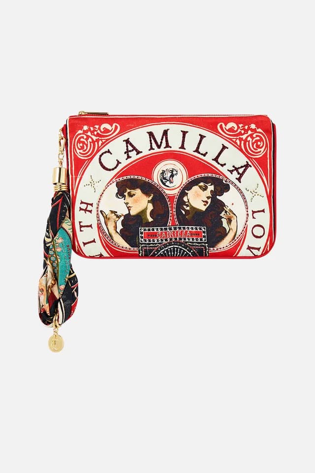 Camilla eBoutique SCARF CLUTCH HIGH CLASS HOOKAH, image 1 of 1 from CAMILLA