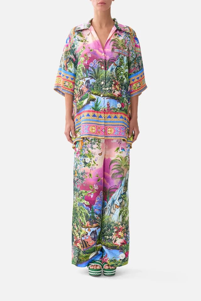 Camilla eBoutique OVERSIZED SHIRT WITH POCKET TURKISH DELIGHT, image 1 of 1 from CAMILLA