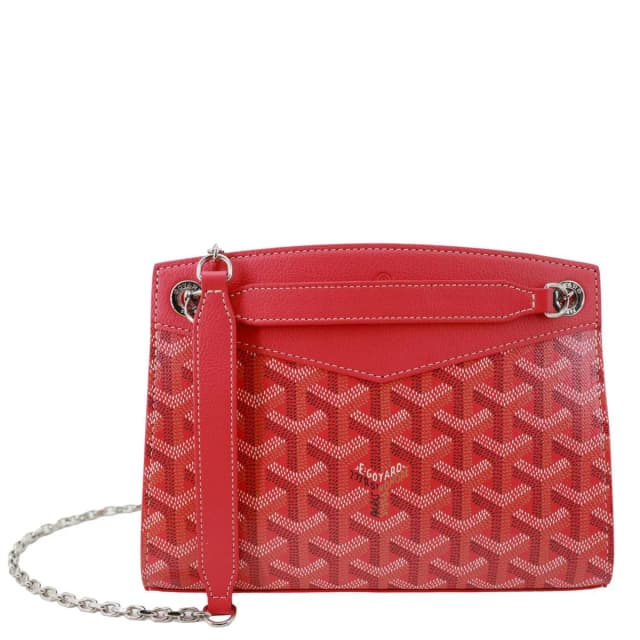 Goyard Rouette Structure Mini Canvas Shoulder Bag Pink in Pink Canvas from Dallas Designer Handbags, photo 1 of 1
