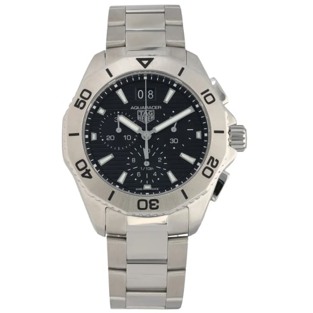 TAG Heuer Aquaracer CBP1110 40mm Stainless Steel Watch from H&T, photo 1 of 1