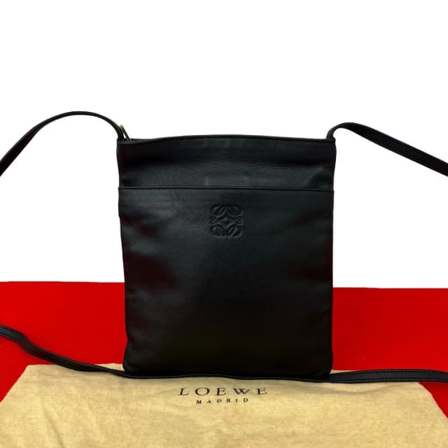 Loewe Anagram Shoulder Bag in Leather from The Reluxe, photo 1 of 1