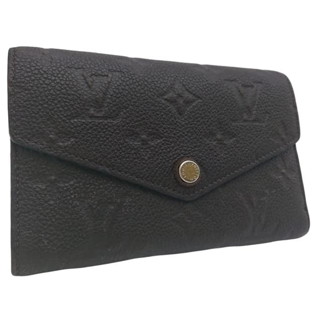 Louis Vuitton Portefeuille Curilles Compact Empreinte Brown Tail Trifold Wallet in Brown Leather from The Reluxe, photo 1 of 1