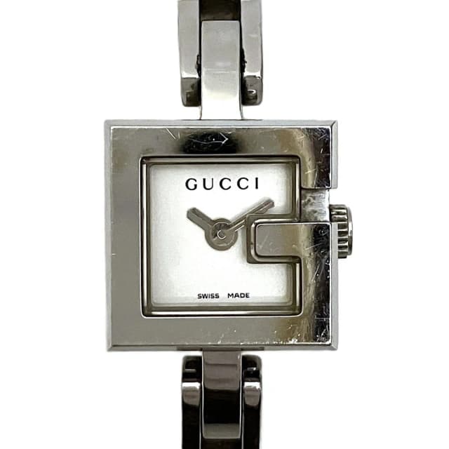 Gucci Mini Watch Gross SS Silver Dial in Silver from The Reluxe, photo 1 of 1