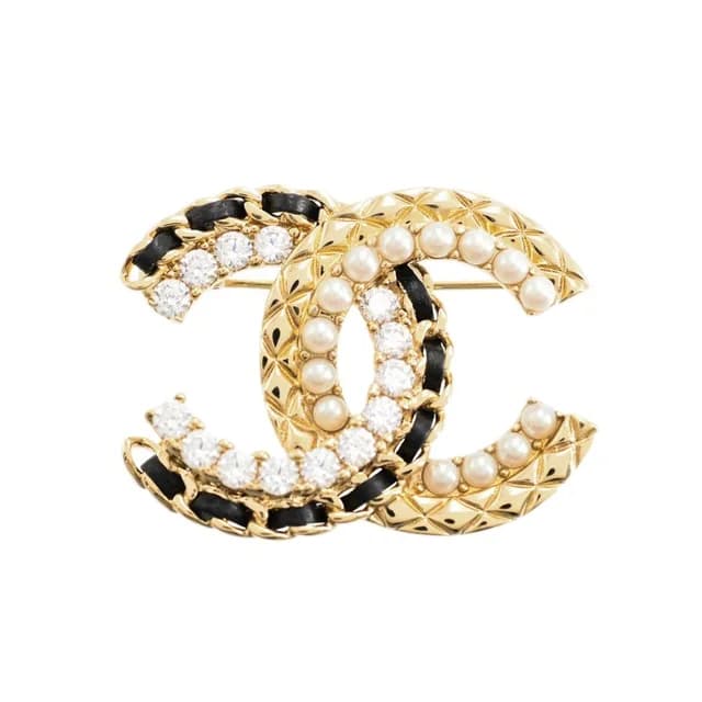 Chanel Brooch Gold in Gold from The Reluxe, photo 1 of 1
