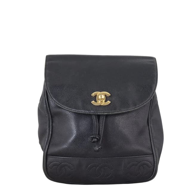 Chanel Triple CC Backpack in Caviar leather from Luxe.It.Fwd, photo 1 of 1