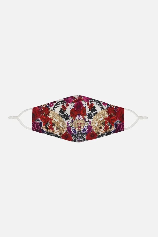 Camilla eBoutique (AU) FACE MASK COVER REIGN OF ROSES, image 1 of 1 from CAMILLA