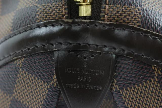 Louis Vuitton Discontinued Damier Ebene Rivington Bowler Shoulder Bag in Brown Canvas from Bagriculture, photo 1 of 1