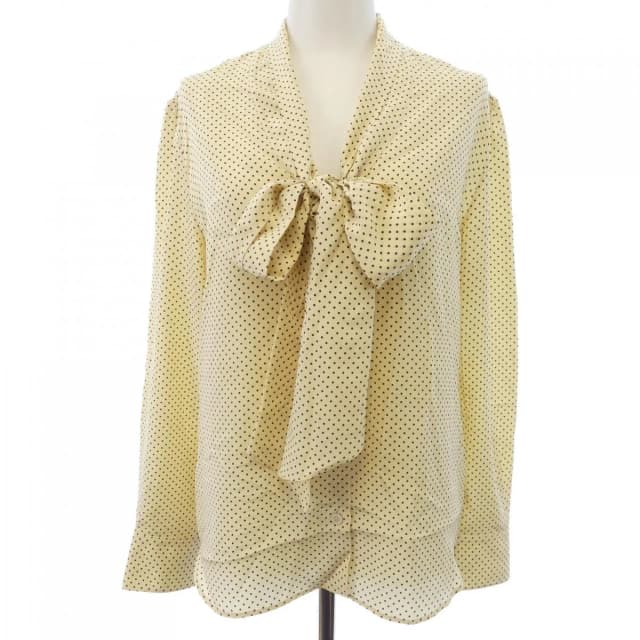 Celine Shirt Yellow in Yellow Silk from The Reluxe, photo 1 of 1