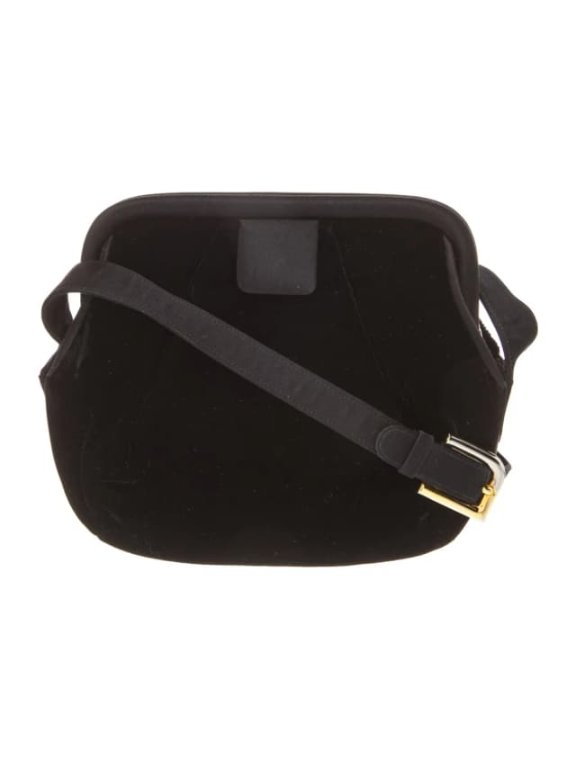 Judith Leiber Shoulder Bag in black Velvet from The RealReal, photo 1 of 1