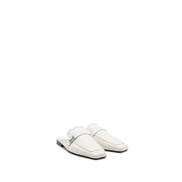 Hermès size 36 Groupie Mules goatskin white GHW in White Goatskin from EMIER, photo 1 of 1