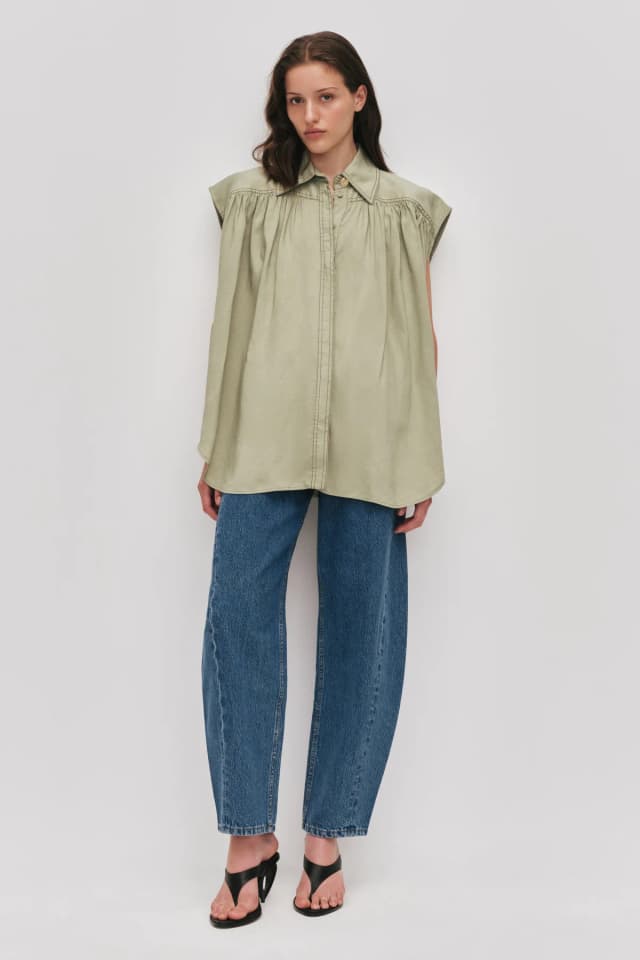 AJE Ecliptica Top in MOSS, image 1 of 1 from Aje